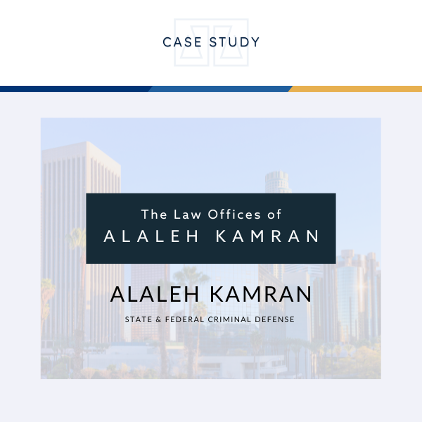 Case Study: Alaleh Kamran