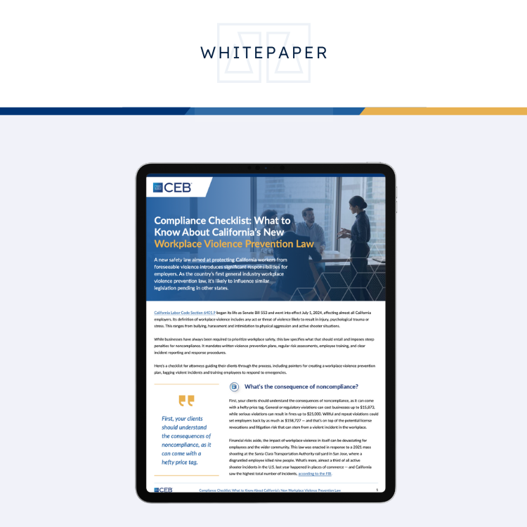 Workplace Violence Whitepaper CEB