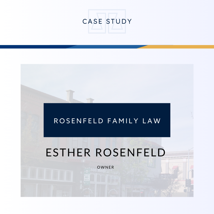 E Rosenfeld Case Study California Family Law