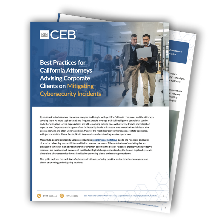 Advising Corporate Risk Mitigation White Paper Preview
