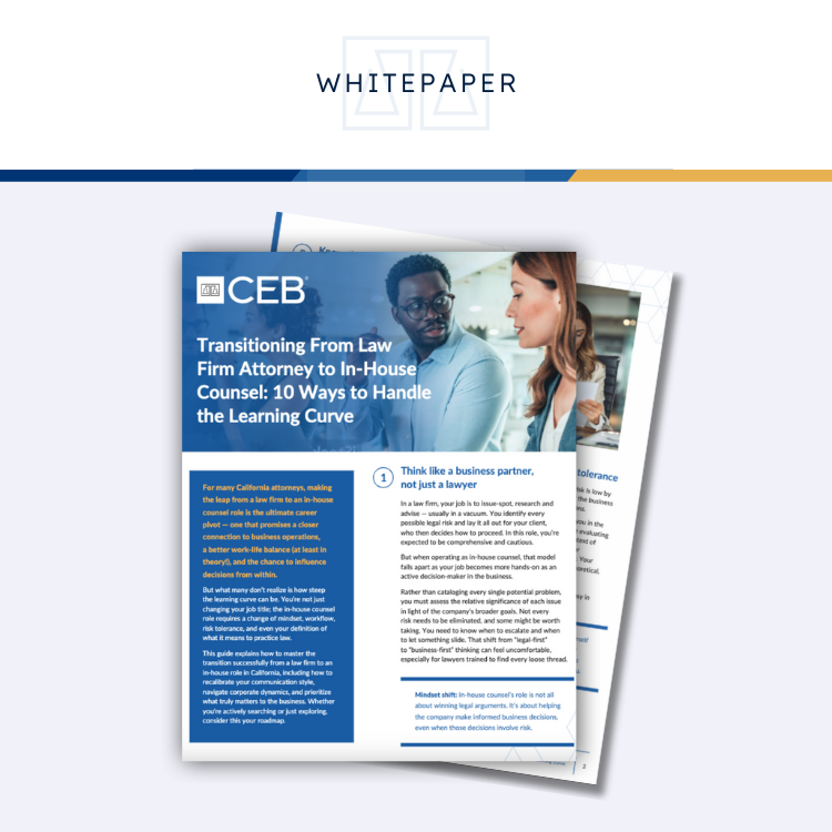 Whitepaper Transitioning to In House